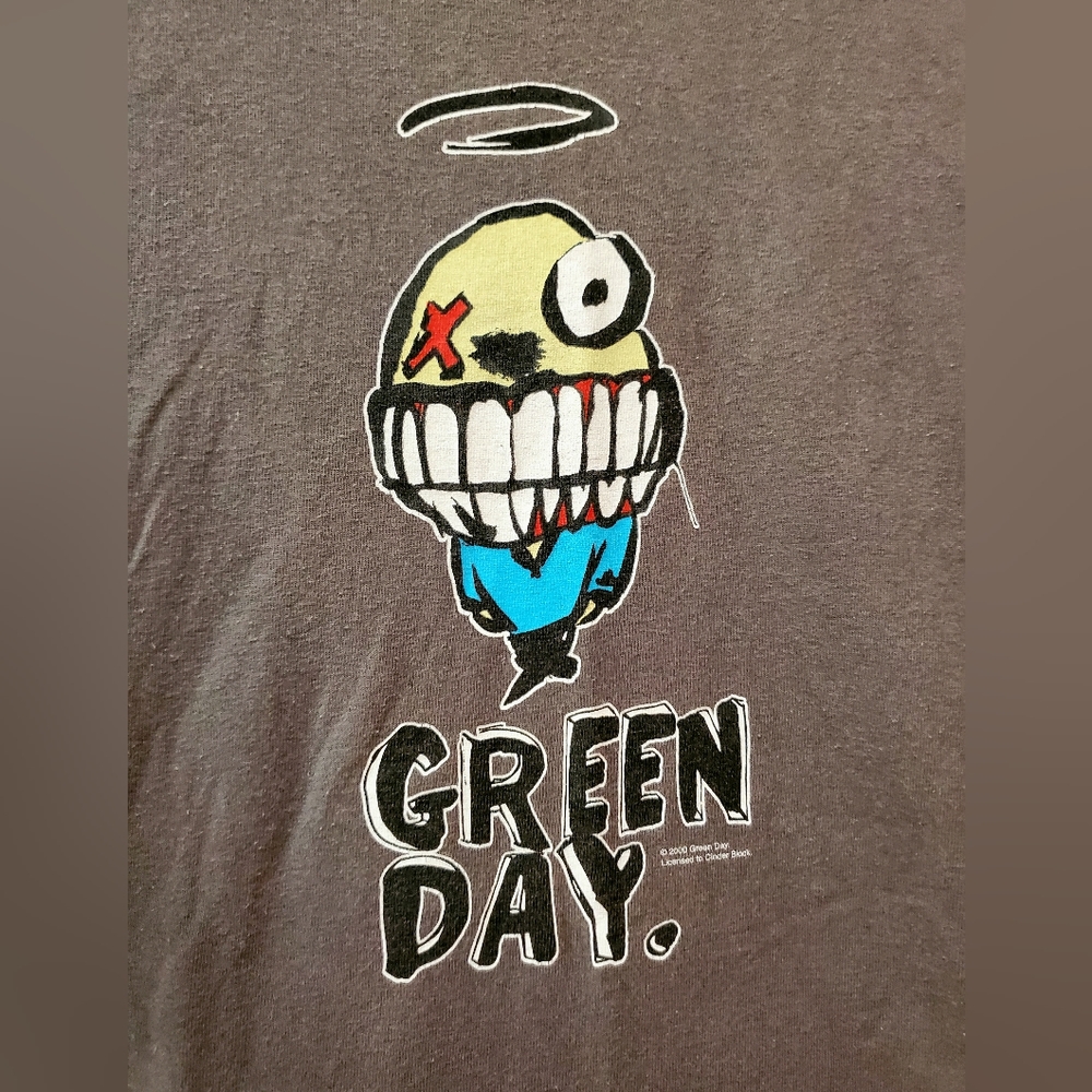 Rare Vintage Green Day tshirt 2000